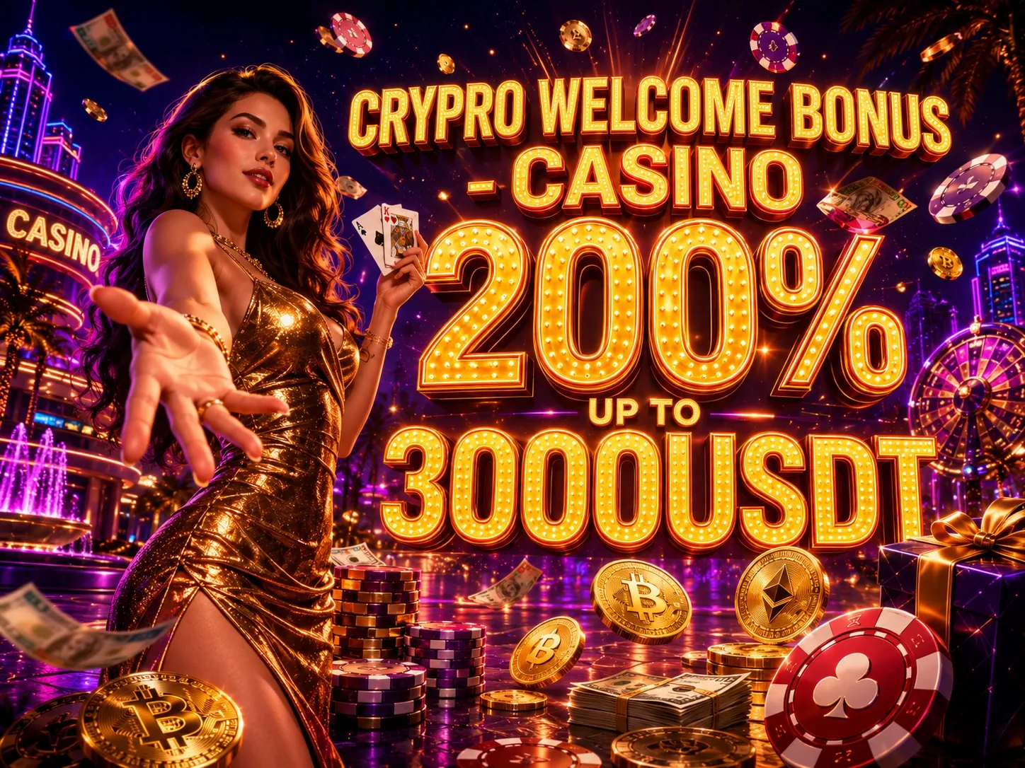 Crypto welcome casino